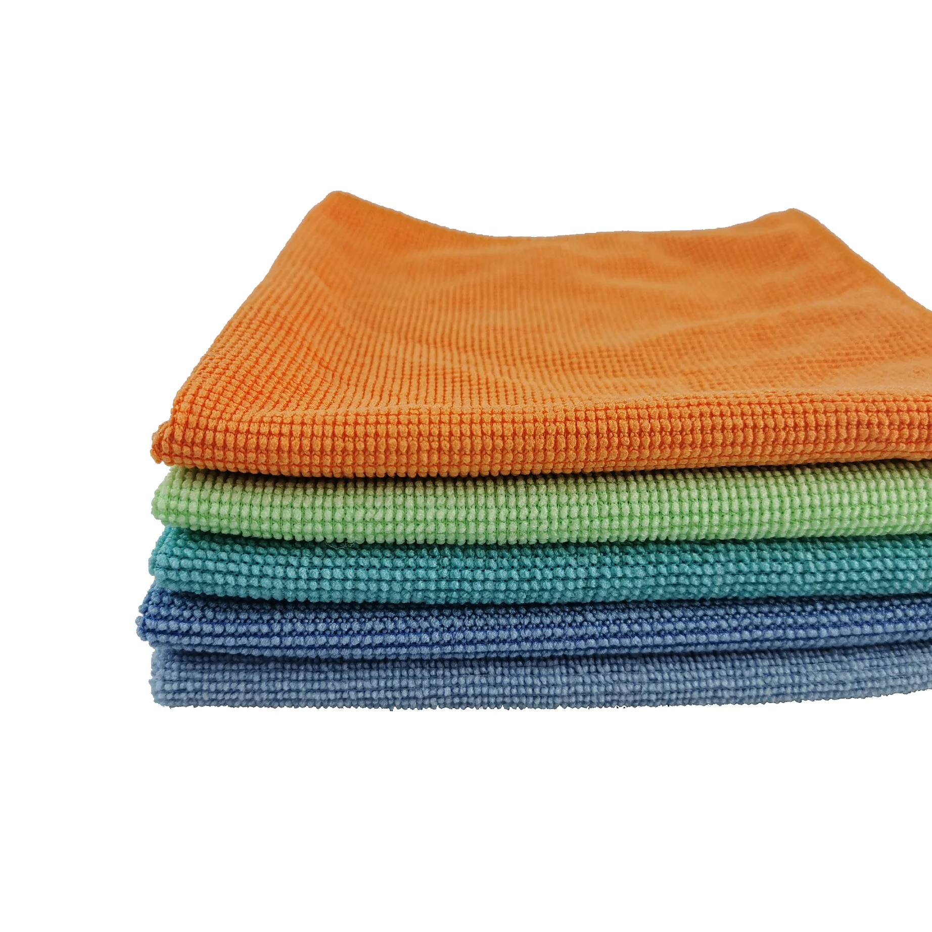 Microfiber Pearl Weave Premium Warp Knitting Rag Household Wiping Washing Hand Face Towel Super Absorbency Cleaning Product