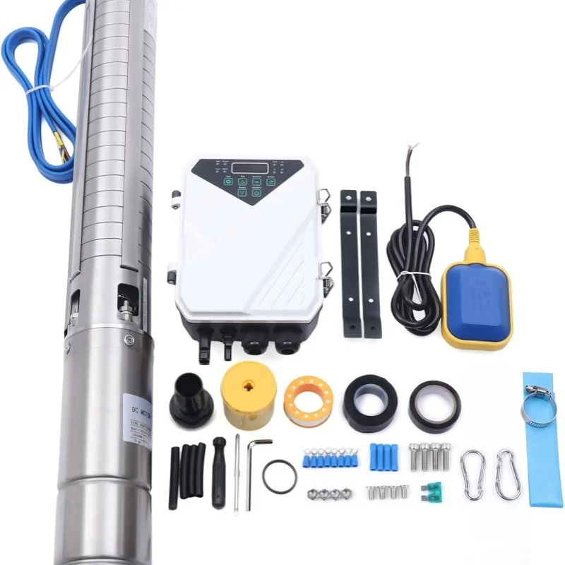 80m 600w Borehole Solar Water Pump System