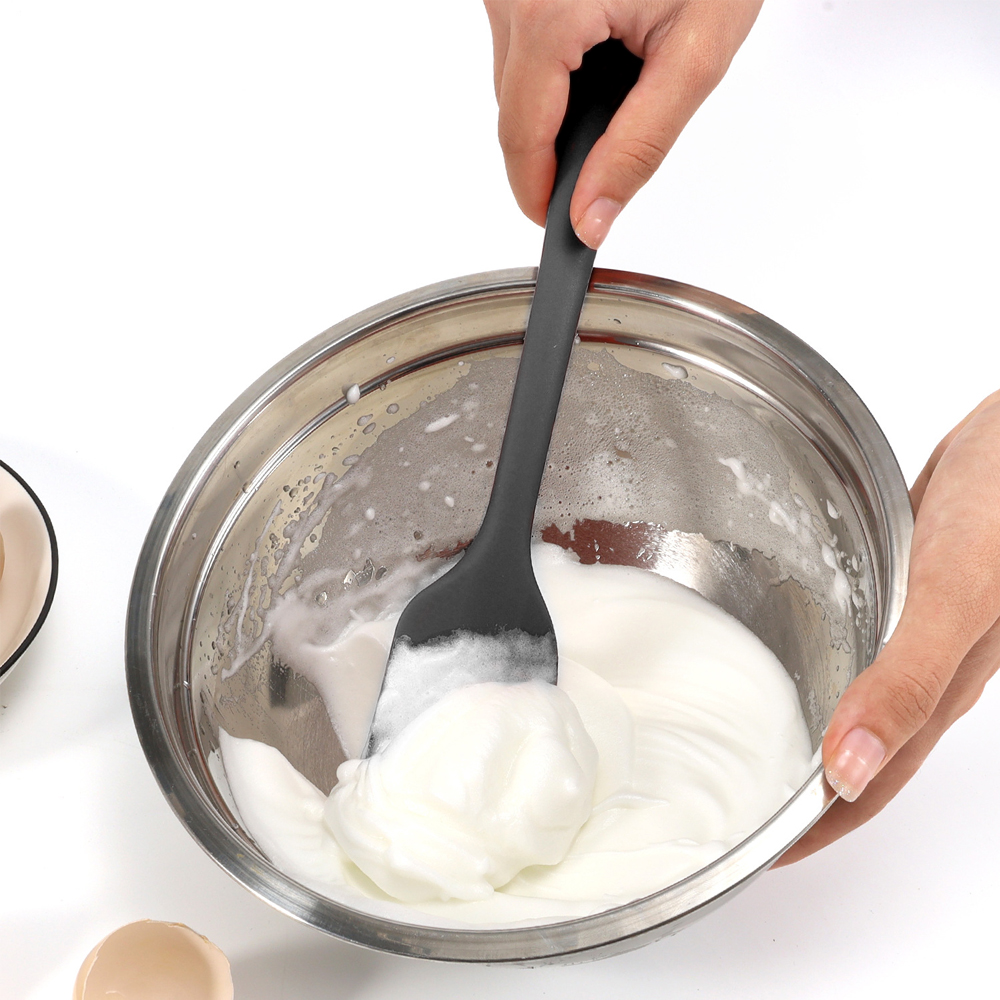 Baking Tools Logo Custom Heat Resistant Silicone Spatula Set for Kitchen - Image 3