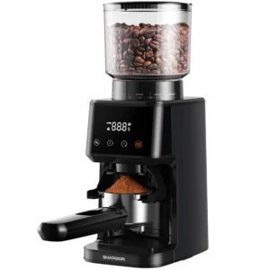 Real Factory French Press Drip Coffee Espresso Automatic Grinder 51 Settings Capacity Coffee Burr Coffee Grinder