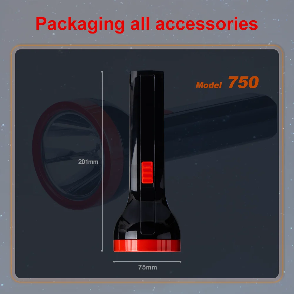 1000 Lumens Portable Rechargeable Led Lanterns High Brightness Long Range Torch Light Camping Light Tactical Flashlight - Image 7