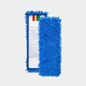 Commercial Factory Microfiber Chenille Mop Wet Flat Mat Cleaning with Chenille Mop Head for Floor Cleaning