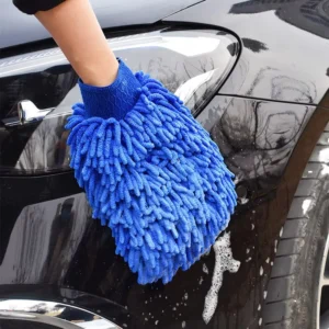 Thickened Absorbent Quick Drying Chenille Car Wash Mitt for Care Detailing Dust Removal Microfiber Car Cleaning Gloves