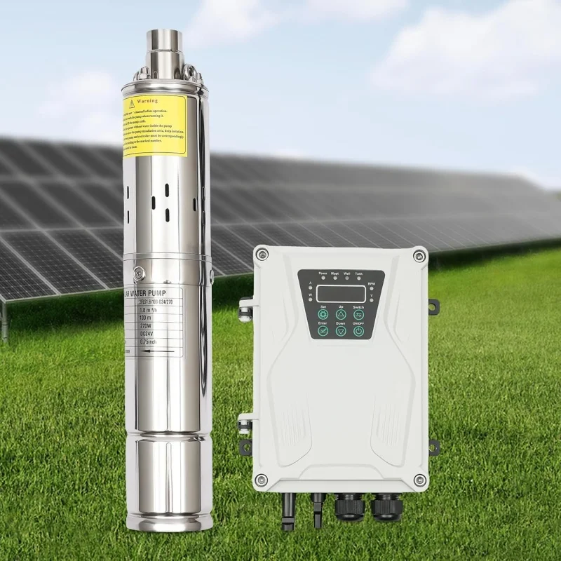 80m 600w Borehole Solar Water Pump System - Image 6