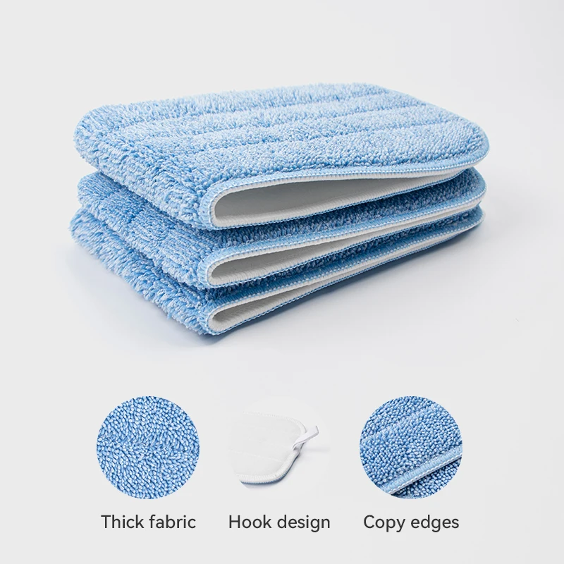 Wholesale 18'' Ultra Microfiber Wet Mop Pads in Stock Microfiber Spray Magic Mop Pads Refill Replacement Heads Reveal Mop Pads - Image 3