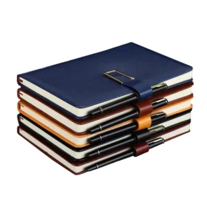 A4 A5 A6 School Agendas Personalized Branded Logo Plain Cahier Note Books Custom Diary Printing Linen Hardcover Journal Noteboo