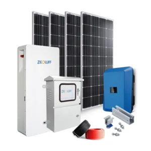 Industrial Home Use Complete Solution Provider Off On-Grid Hybrid Power Solar Energy System 15kw 10kw Solar System 5kw Panel Ki
