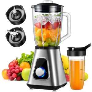 1200W Shakes and Smoothies Portable Blender BPA Free Frozen Drinks & Nutrient Extraction Personal Juicer Table Blender