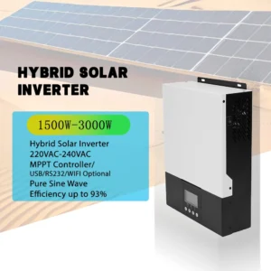 China Factory Hybrid Inverter 1.5KW 2.4KW Pure Sine Inverter Off Grid Inverter for Solar Applications
