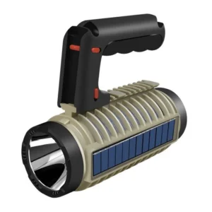 Multi-function Solar Hand Lamp USB Charging Purple Light Mosquito Control High-power Patrol Mine Lamp