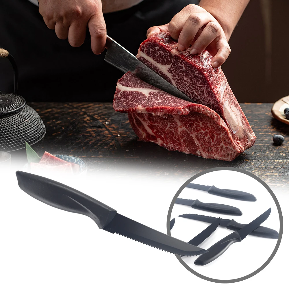 Professional Custom logo 8 Piece Steak Knife Knives Set - Image 2