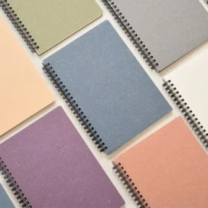 Personalized Spiral Binding Notebook School Agenda Custom Exercise Book A5 Coil Journal Notebook Lined With Logo Jotter