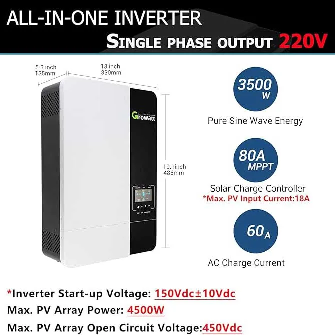 Growatt Inverter SPF5000ES 5kw off Grid Solar Power Inverter Parallel 6 Units Home Use Solar Inverter 5000W - Image 6