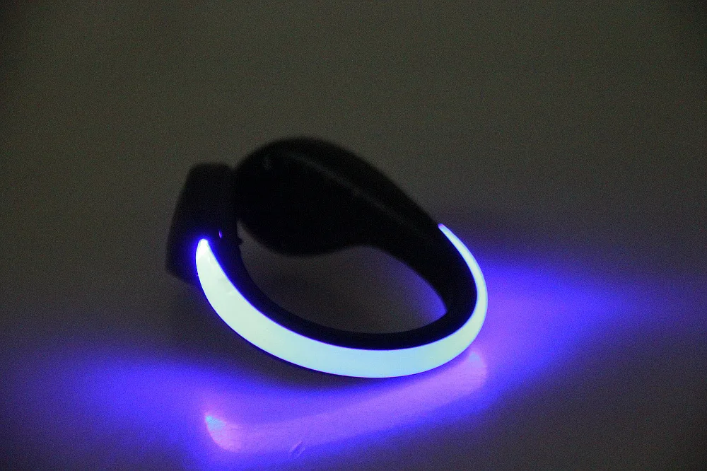 Helius Outdoor Safety Luminous Night Running Shoe Safety Clips Cycling Sports Warning Light Led Sport Running Light - Image 4