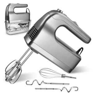 2024 New Style 450W Powerful Lightweight Kitchen Beater Mixer for Cooking and Baking Cakes Electric Hand Mixer