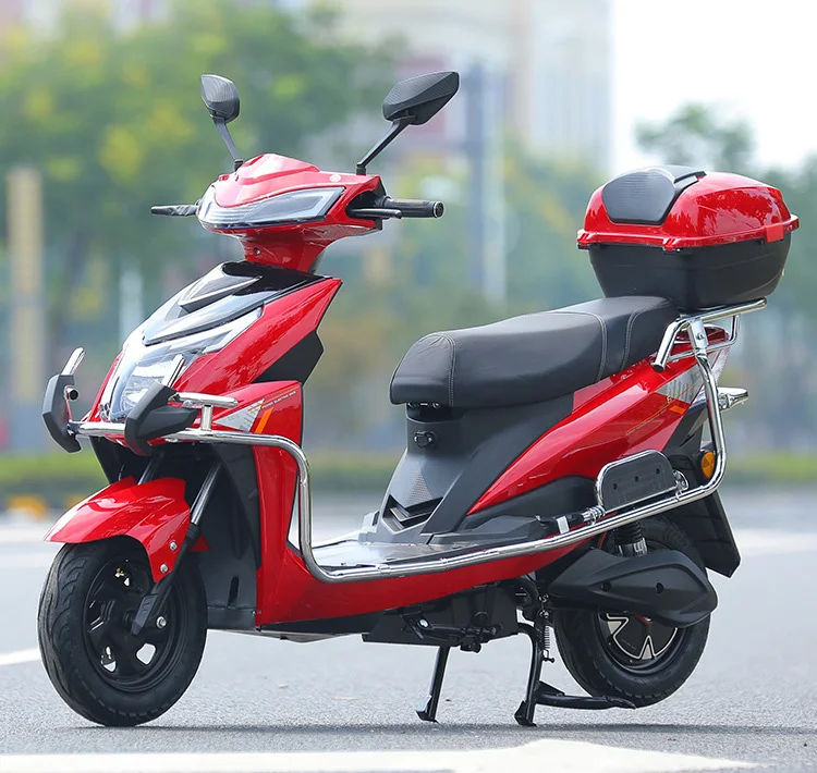 Wholesale High Speed Electric Bike Motorcycle 1000W 60V Off-Road Motorcycle Scooter Electric Moped With Pedal - Image 6