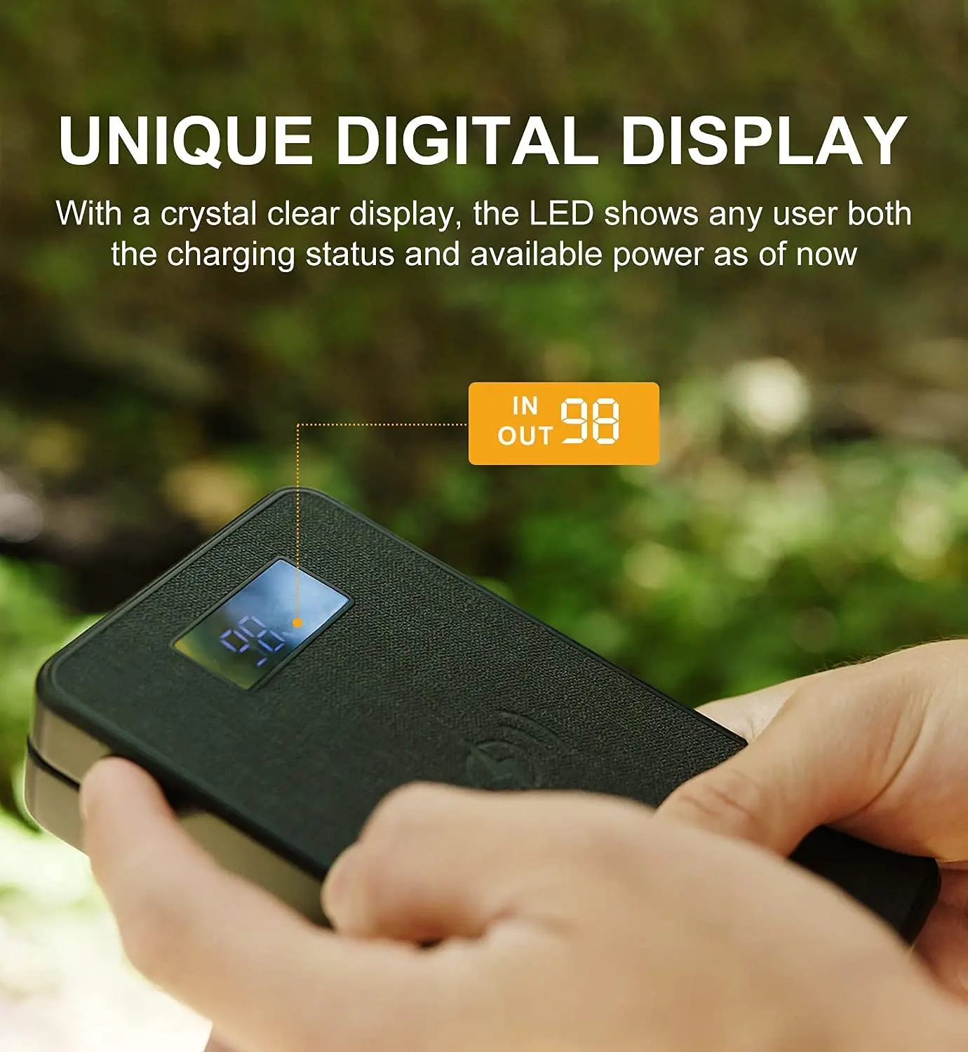 Portable Sunpower 5v 9v Cell Phone Battery Etfe Monocrystalline Charger Powerbank 20000mah 4 Foldable Solar Panels Power Bank - Image 5