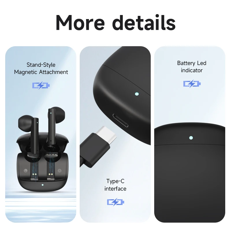 Mission T9 Low Latency Tws V54 Stereo Sport Semi- in Ear True Wireless Smart Earphone Ear Buds for Sporting - Image 5