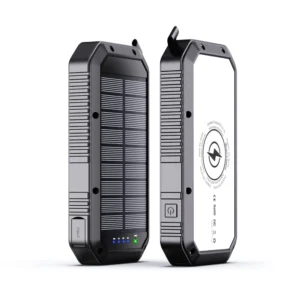 Waterproof Solar Powerbank Manufacturer Wholesales Solar Power Bank 20000mah 30000mah 5v 2a Solar Panel Power Bank Usb Charge