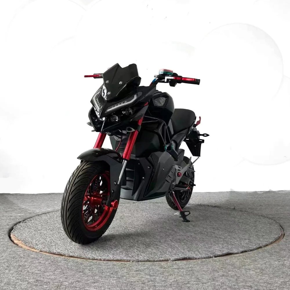 Wholesale 3000W High Speed Electric Motorcycle 80km/h Racing Dirt Electric Bike Motorcycle for Adults - Image 5