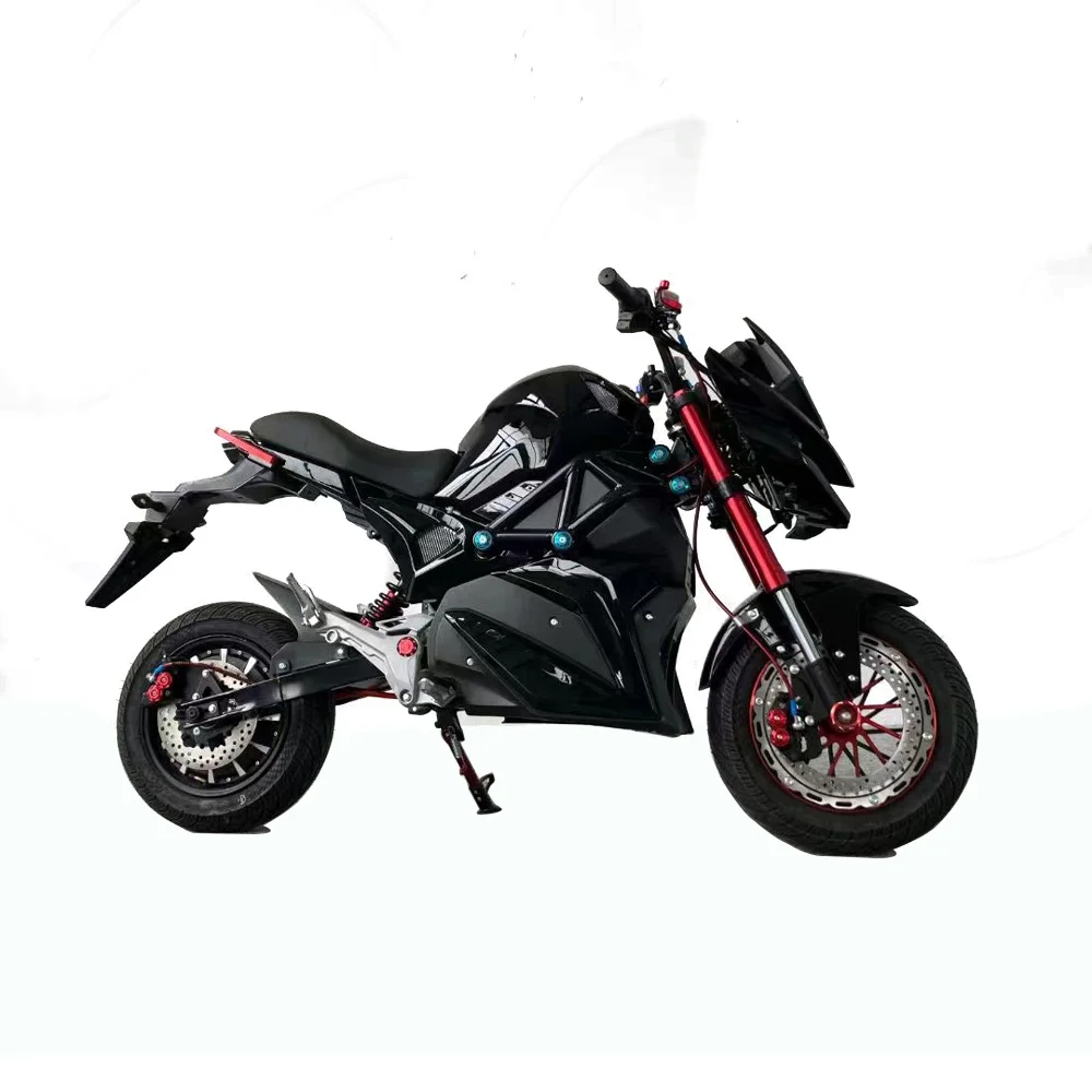 Wholesale 3000W High Speed Electric Motorcycle 80km/h Racing Dirt Electric Bike Motorcycle for Adults - Image 4