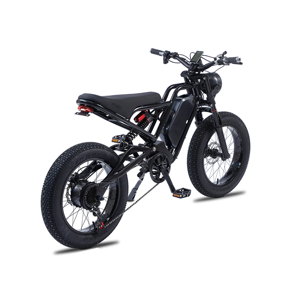 Hot Sale 750W/1500W Electric Fat Tire MTB Bike 20" 7 Speed Full Suspension Lithium Battery E-Bicycle Electric City Bike