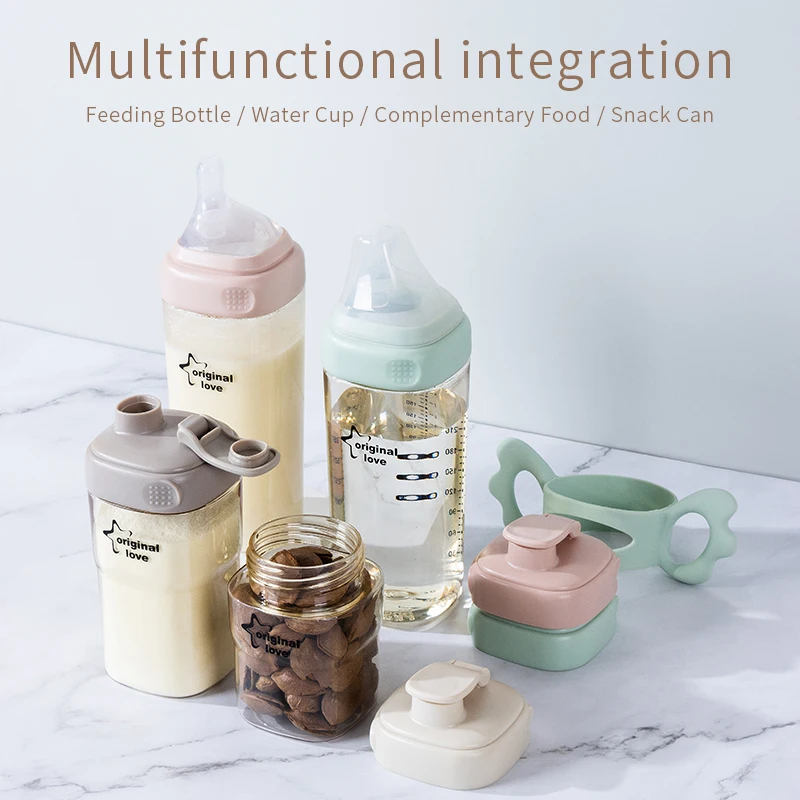 Custom BPA Free PPSU Baby Bottle Anti-Colic Set Wide Mouth Newborns 0-12 Months Small Animal Pattern Milk Teteros Para Bebes - Image 6