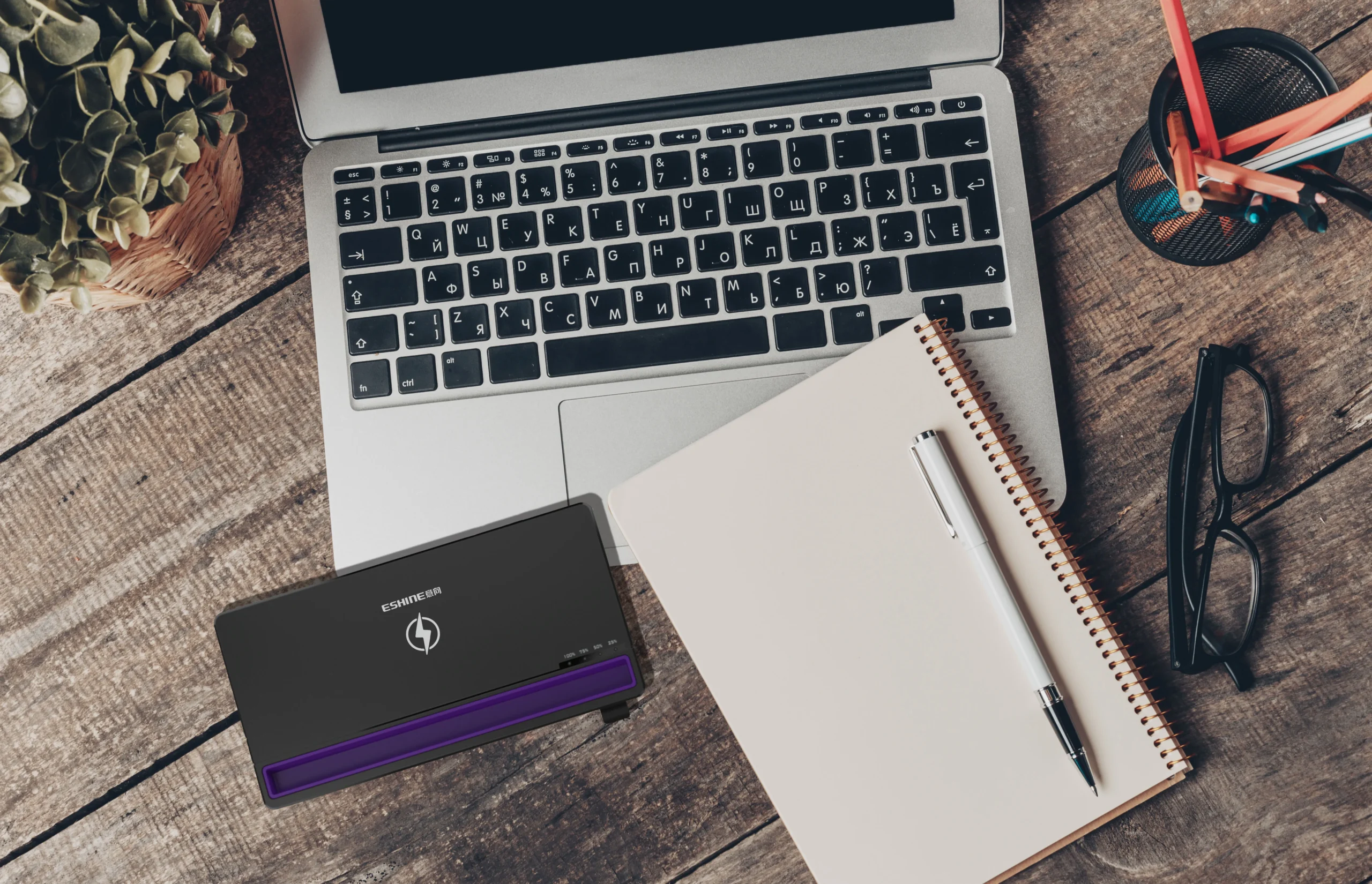 Power Banks High Quality Powerbank Wireless qi Charmast Power Bank 10000mah Wireless Charger Power Bank - Image 2