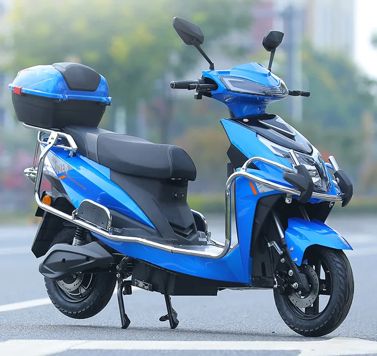Wholesale High Speed Electric Bike Motorcycle 1000W 60V Off-Road Motorcycle Scooter Electric Moped With Pedal - Image 4