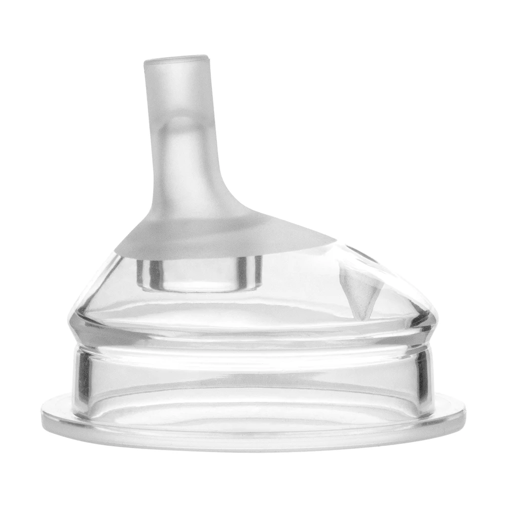 Custom 0-24 Months Newborn Wide Neck Silicone Baby Feeding Anti Colic Nipple with Suction Nozzle - Image 3