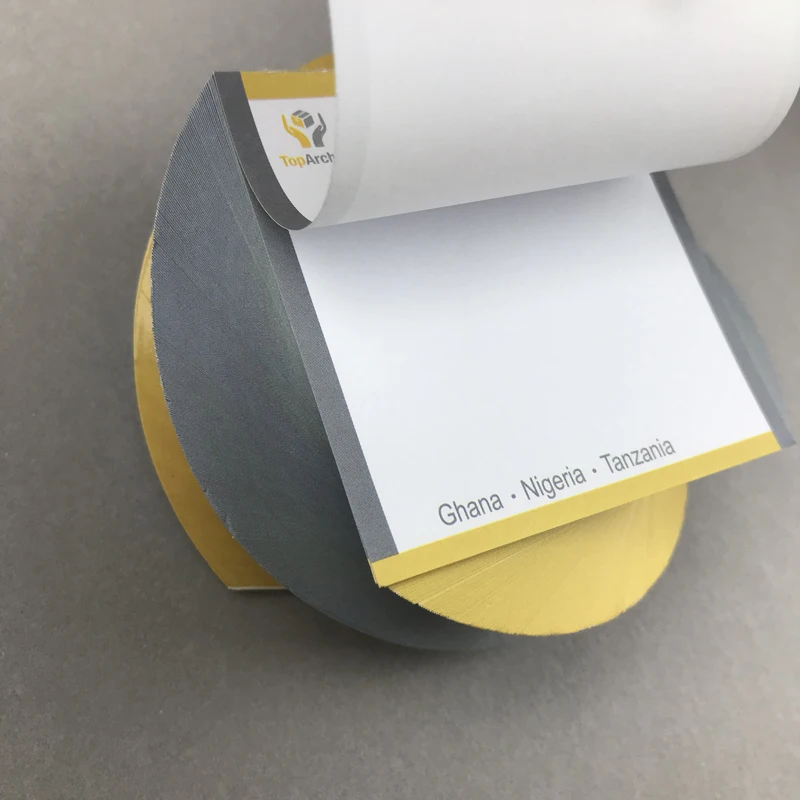 Custom Shipping Container Eco Small Wooden Mini Pallet Block With Sticky Notes Pads Holder Paper 3D Memo Pad Cube Refill Blocks - Image 4