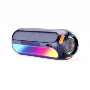 ES-T69 Magnetic Waterproof Speaker 20W HD Sound IP66 Waterproof 30H Playtime Magnetic & Lanyard Design (Car, Bike, Outdoor)