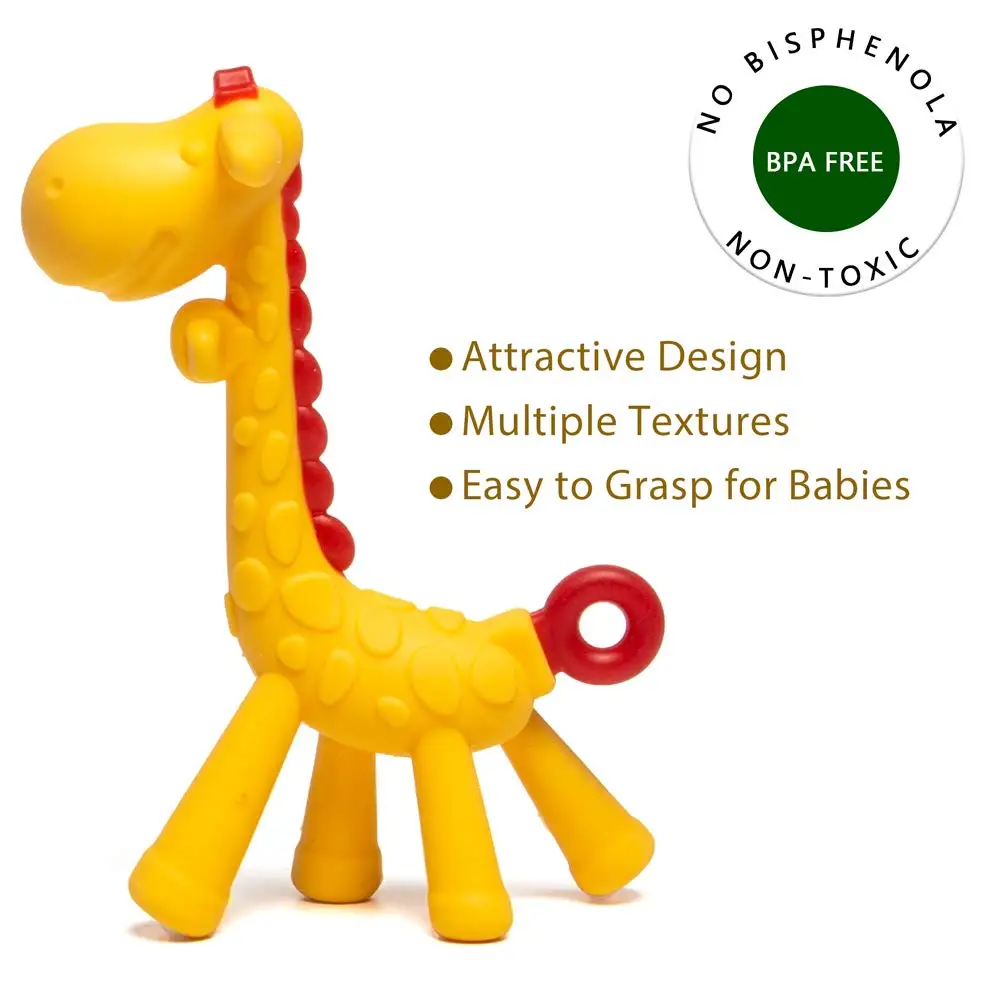 Wholesale Fruit Feeders Pacifiers Newborn Infants BPA Free Natural Organic Silicone Baby Teethers Set - Image 5
