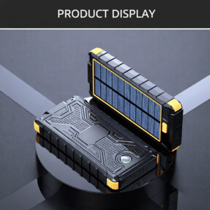 High-Efficient Solar Power Bank Charger Waterproof Mobile Phone